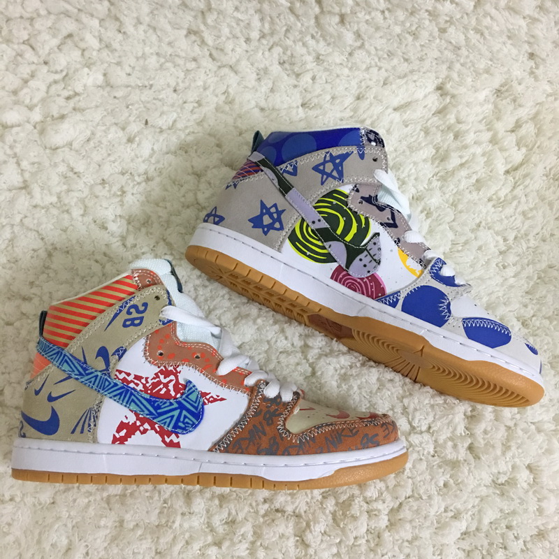 TC x What The Nike Dunk SB High GS Shoes